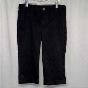 Cherokee Boys Black Ultimate Khaki Pants Size 8 Husky